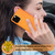 Reiko Apple Iphone 11 Pro Wheat Bran Material Silicone Phone Case In Orange