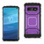 Samsung S10 Metallic Front Cover Case In Purple