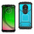 Motorola Moto G7 Play metallic Front Cover Case In blue