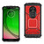 Motorola Moto G7 Play metallic Front Cover Case In red