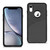 Apple Iphone Xr Tpu Leather Feel Case Leather Fit Flexible Slim Premium Case In Black