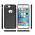 Apple Iphone 8 Plus Tpu Leather Feel Case Leather Fit Flexible Slim Premium Case In Black