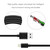 Reiko 3.3ft Pvc Material 8 Pin Usb 2.0 Data Cable In Black And Simple Packaging
