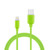 Reiko 30 Pcs Tangle Free Apple Ipad Air Usb Data Cable 3.3 Feet In Green