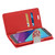 Reiko Samsung Galaxy J3 Emerge Diamond Rhinestone Wallet Case In Red