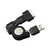 Reiko 3-in-1male To Dual Stereo Audio Cable 3.3ft In Black