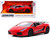 Lamborghini Gallardo Superleggera Red with Black Stripes \Hyper-Spec" Series 1/24 Diecast Model Car by Jada"""