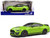 2020 Ford Mustang Shelby GT500 Grabber Lime Green Metallic with Black Top and Stripes 1/18 Diecast Model Car by Solido
