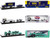 Auto Haulers Set of 3 Trucks Release 55 Limited Edition to 8400 pieces Worldwide 1/64 Diecast Model Cars by M2 Machines
