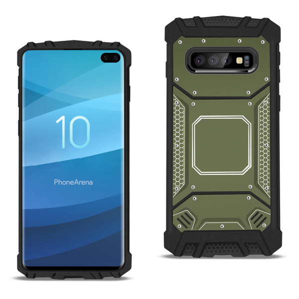 Samsung S10 Plus Metallic Front Cover Case In Gray