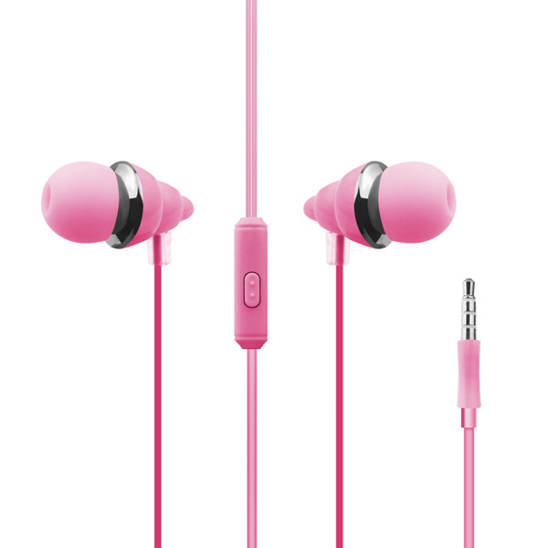 Hey Dr H-96 Volumn Stereo Headphones In Pink
