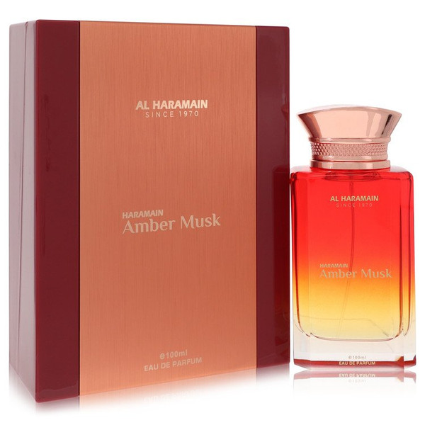 Al Haramain Amber Musk Cologne By Al Haramain Eau De Parfum Spray (Unisex) 3.3 Oz Eau De Parfum Spray