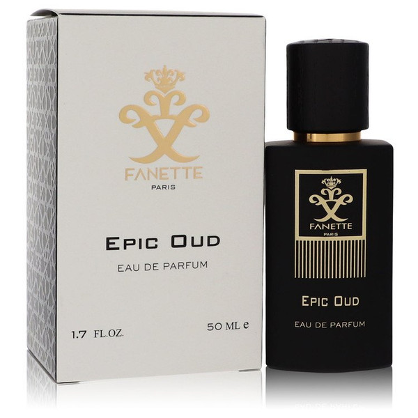 Epic Oud Cologne By Fanette Eau De Parfum Spray (Unisex) 1.7 Oz Eau De Parfum Spray