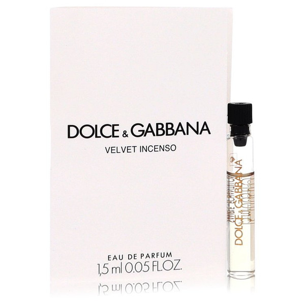 Dolce & Gabbana Velvet Incenso Perfume By Dolce & Gabbana Vial (Sample) 0.05 Oz Vial