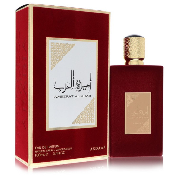 Ameerat Al Arab Cologne By Asdaaf Eau De Parfum Spray (Unisex) 3.4 Oz Eau De Parfum Spray