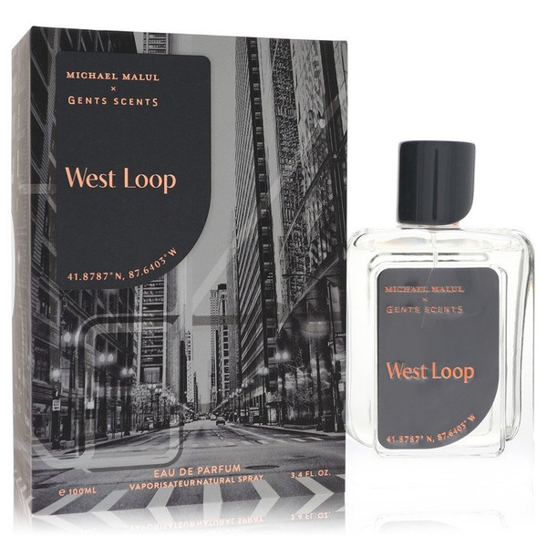 Michael Malul West Loop Cologne By Michael Malul Eau De Parfum Spray 3.4 Oz Eau De Parfum Spray
