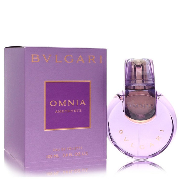 Omnia Amethyste Perfume By Bvlgari Eau De Toilette Spray 3.4 Oz Eau De Toilette Spray
