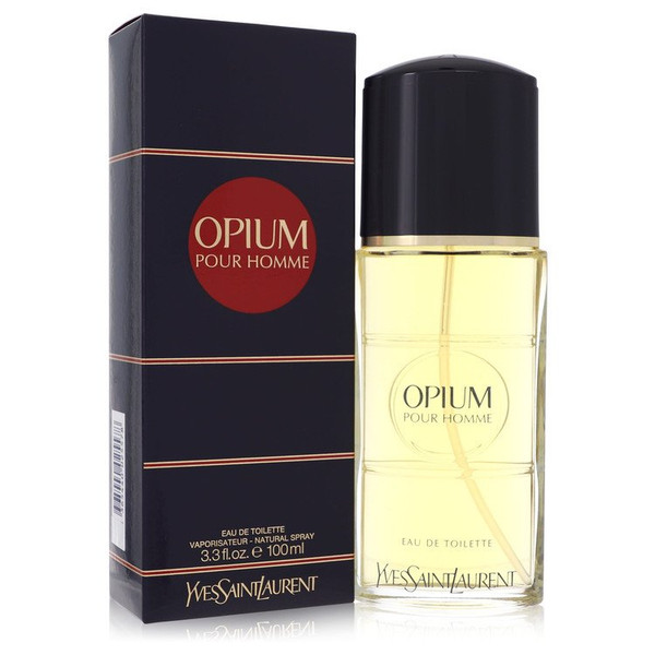 Opium Cologne By Yves Saint Laurent Eau De Toilette Spray 3.3 Oz Eau De Toilette Spray