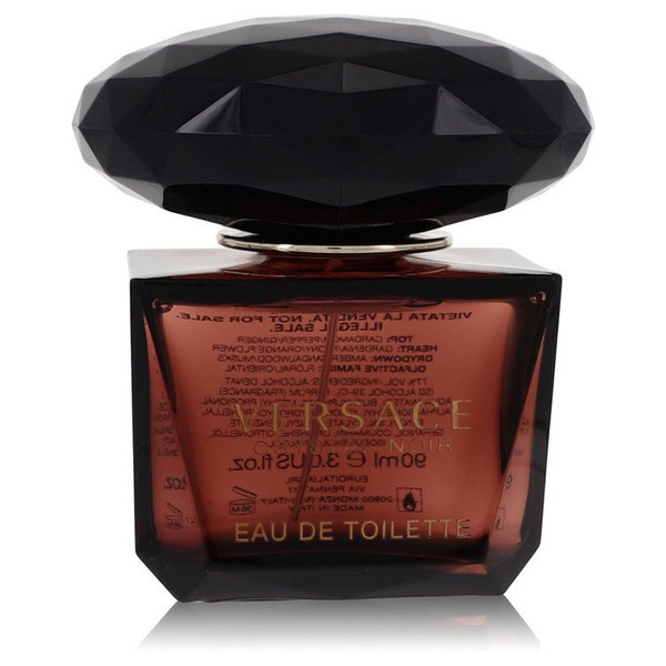 Crystal Noir Perfume By Versace Eau De Toilette Spray (Tester) 3 Oz Eau De Toilette Spray