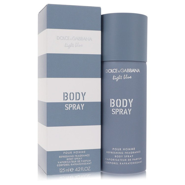 Light Blue Cologne By Dolce & Gabbana Body Spray 4.2 Oz Body Spray