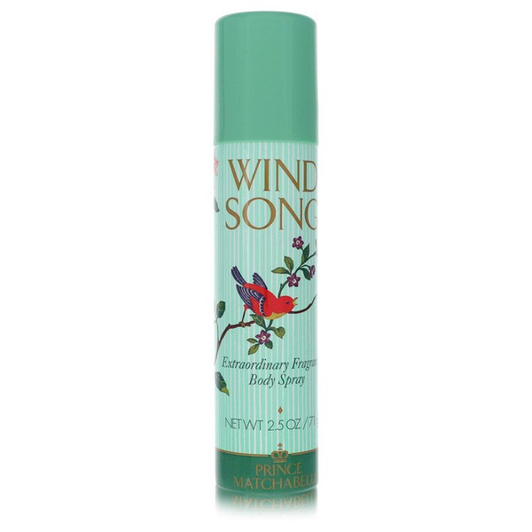 Wind Song Perfume By Prince Matchabelli Deodorant Spray 2.5 Oz Deodorant Spray