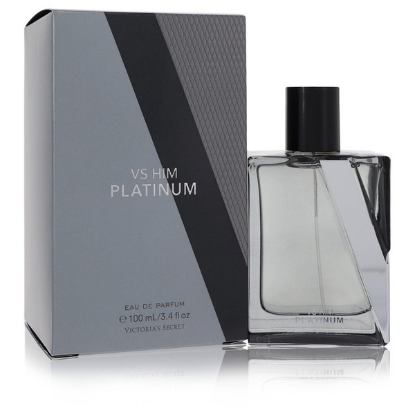 Vs Him Platinum Cologne By Victoria's Secret Eau De Parfum Spray 3.4 Oz Eau De Parfum Spray