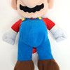 Super Mario Plush Backpack With Zipper Pocket On Back  18"
