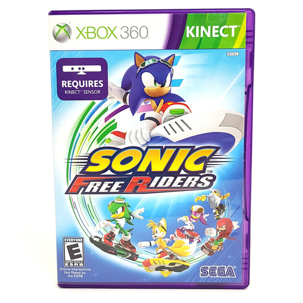 Sonic Free Riders (Xbox 360, 2010) Complete - Tested