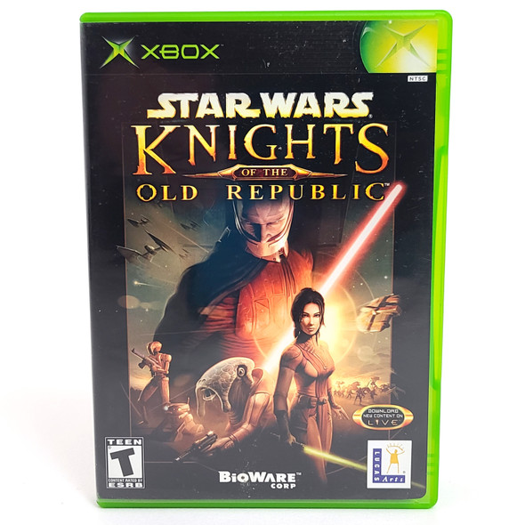 Star Wars: Knights of the Old Republic (Xbox, 2003) Complete - Tested