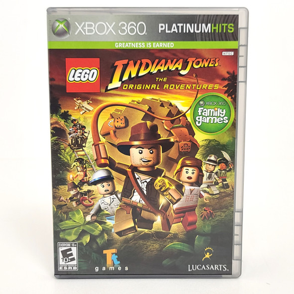 LEGO Indiana Jones The Original Adventure (Xbox 360, 2010) Complete - Tested
