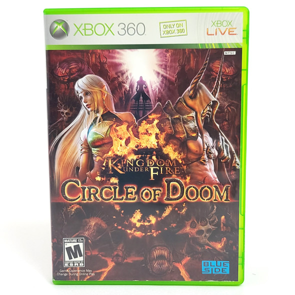 Kingdom Under Fire Circle of Doom (Xbox 360, 2008) Tested