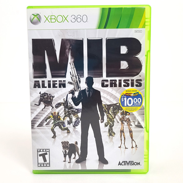 Men In Black MIB Alien Crisis (Xbox 360, 2012) Complete - Tested
