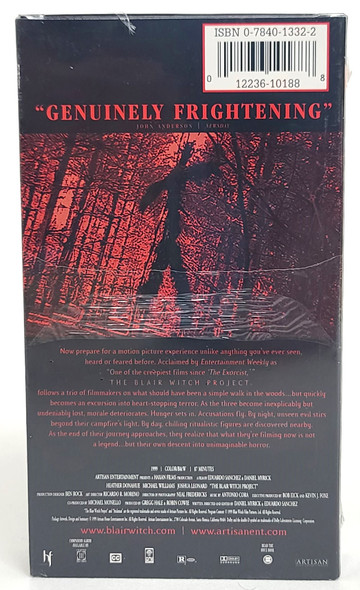 The Blair Witch Project (VHS, 1999) New & Sealed