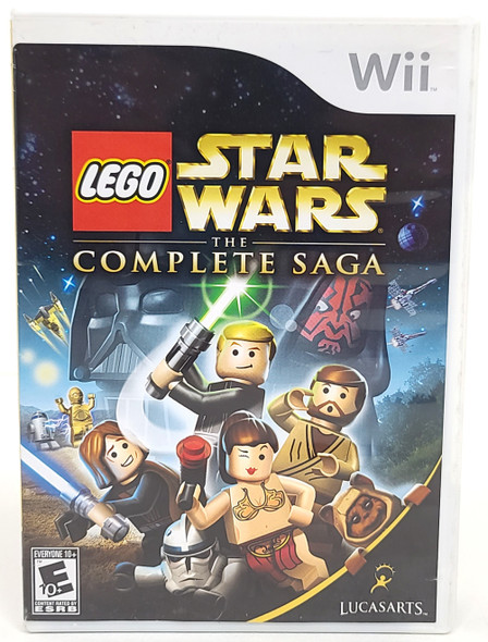 LEGO: Star Wars The Complete Saga (Nintendo Wii, 2007) Complete - Tested