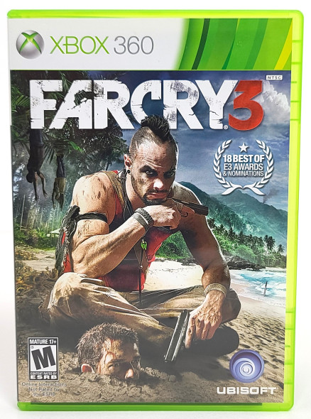Far Cry 3 (Xbox 360, 2012) Complete in box - Tested