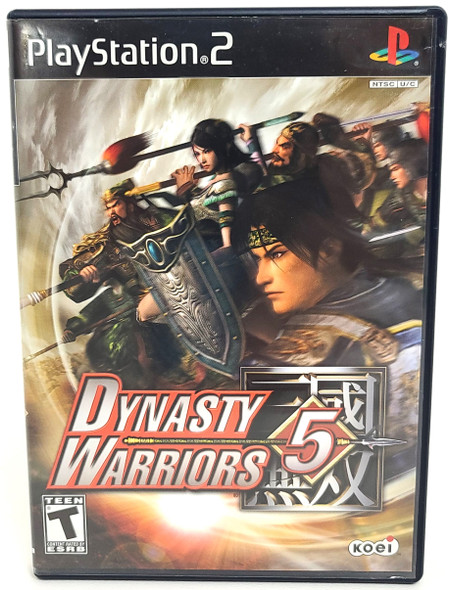 Dynasty Warriors 5 (PlayStation 2, 2005) Complete in box - Tested