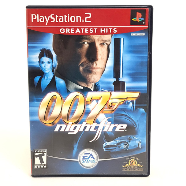 007: Nightfire (PlayStation 2, 2002) Greatest Hits - Tested