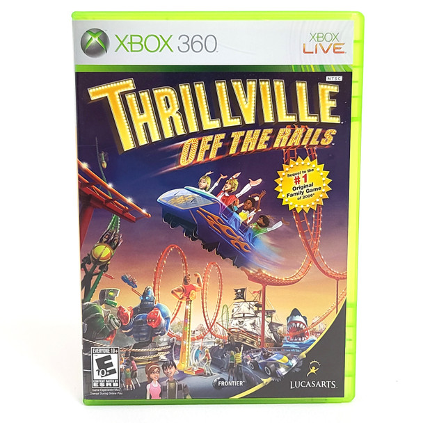 Thrillville Off The Rails (Xbox 360, 2007) Complete - Tested