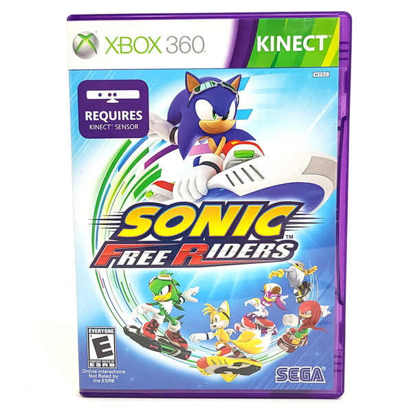 Sonic Free Riders (Xbox 360, 2010) Complete - Tested