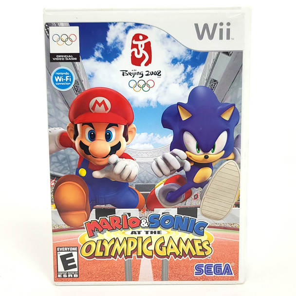 Mario & Sonic at The Olympic Games (Nintendo Wii,  2007) Complete - Tested