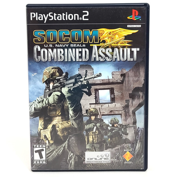 Socom US Navy Seals Combined Assault (PlayStation 2, 2006) Complete - Tested