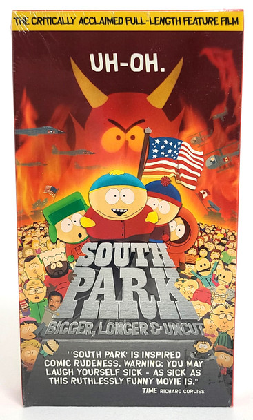 South Park: Bigger, Longer & Uncut (VHS, 1999) Factory Sealed