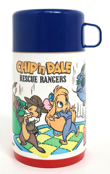 Vintage Chip N Dale Rescue Rangers Aladdin Thermos