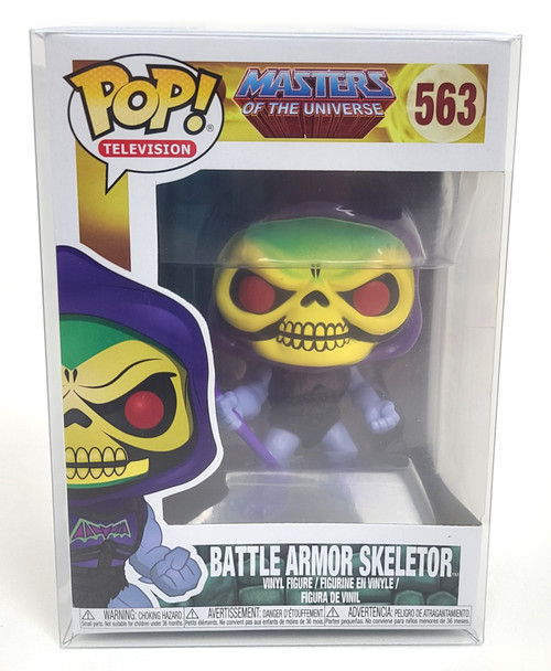 Funko POP! Masters of the Universe Battle Armor Skeletor #563 w/ Protector