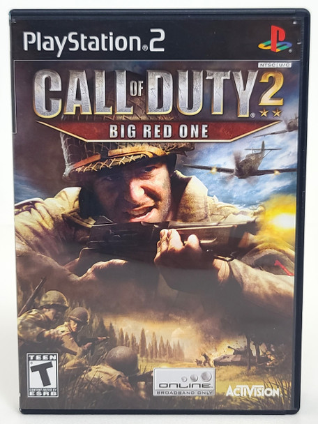 Call of Duty 2: Big Red One (PlayStation 2,  2005) Complete in Box - Tested