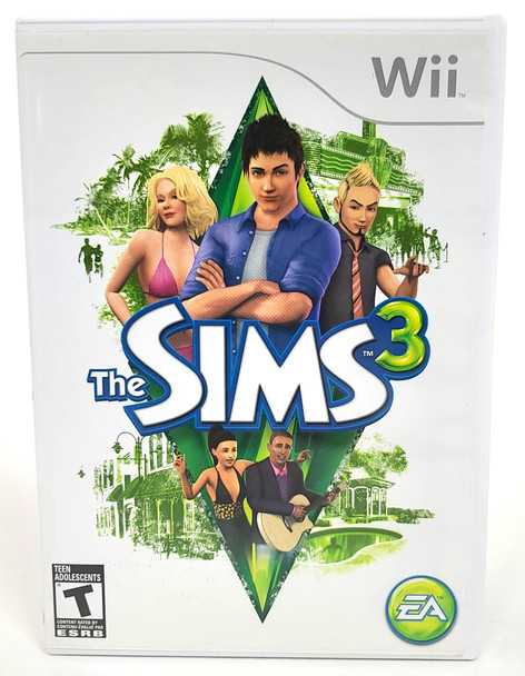 The Sims 3 (Nintendo Wii, 2010) Complete in box - Tested