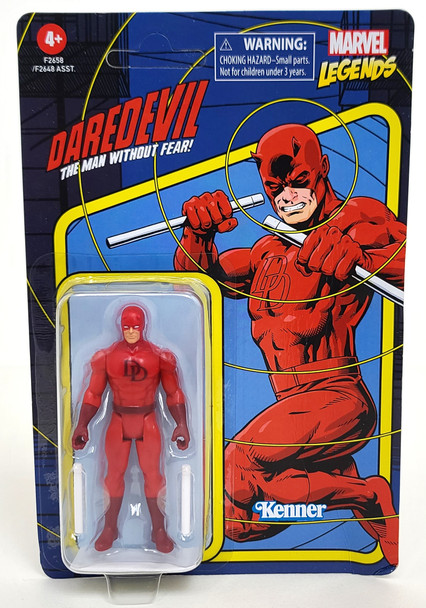 Marvel Legends Retro Daredevil 3.75" Action Figure - Non mint packaging (2021)