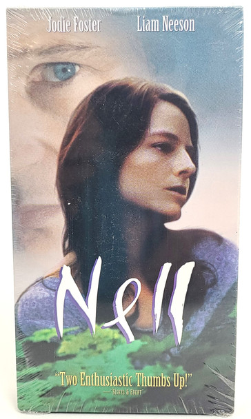 Nell (VHS, 1995) Jodie Foster - Factory Sealed Watermarks present