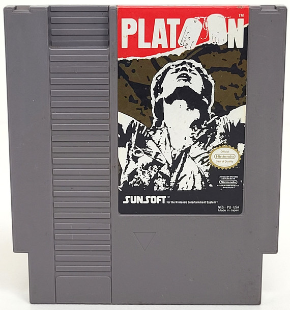 Platoon (Nintendo NES, 1988) - Tested