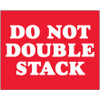 8 x 10" - "Do Not Double Stack" Labels (Roll of 250)